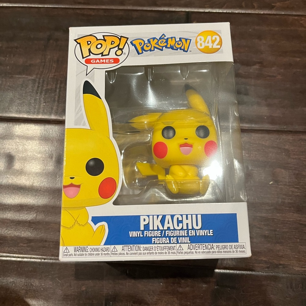 Pikachu Funko pop collectable
